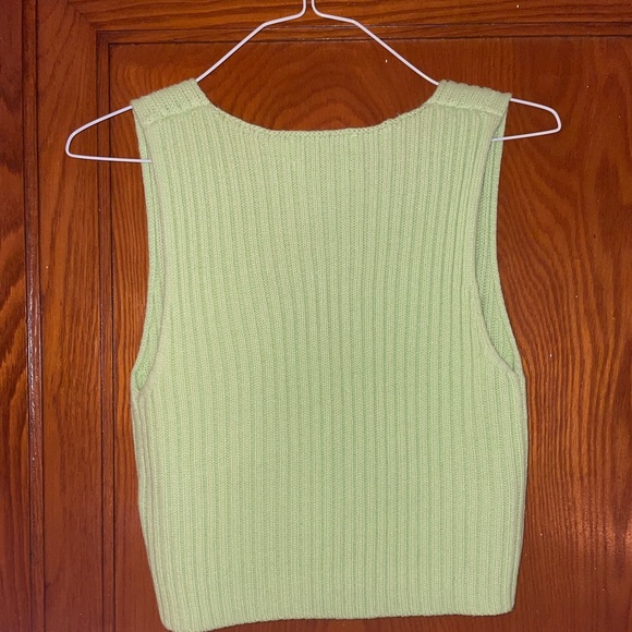 Simons Twick Green knit Top - Picture 3 of 3